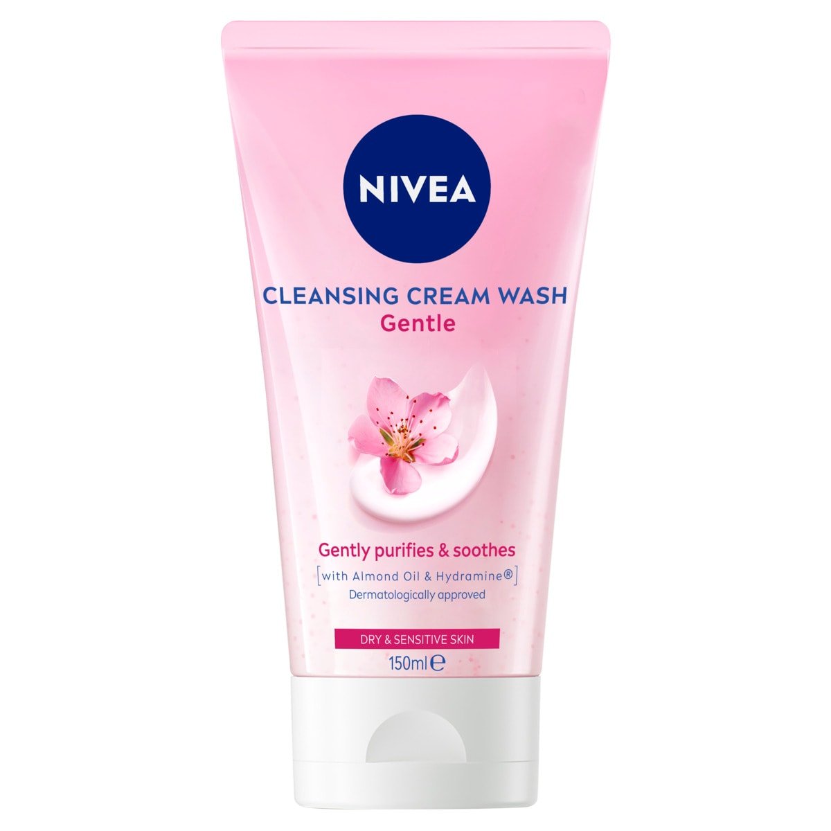 Nivea Cream Wash Gentle (Almond Oil)