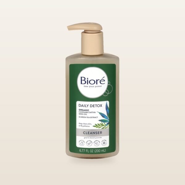 Biore Daily Detox Cleanser (Cannabis Sativa Seed Oil)