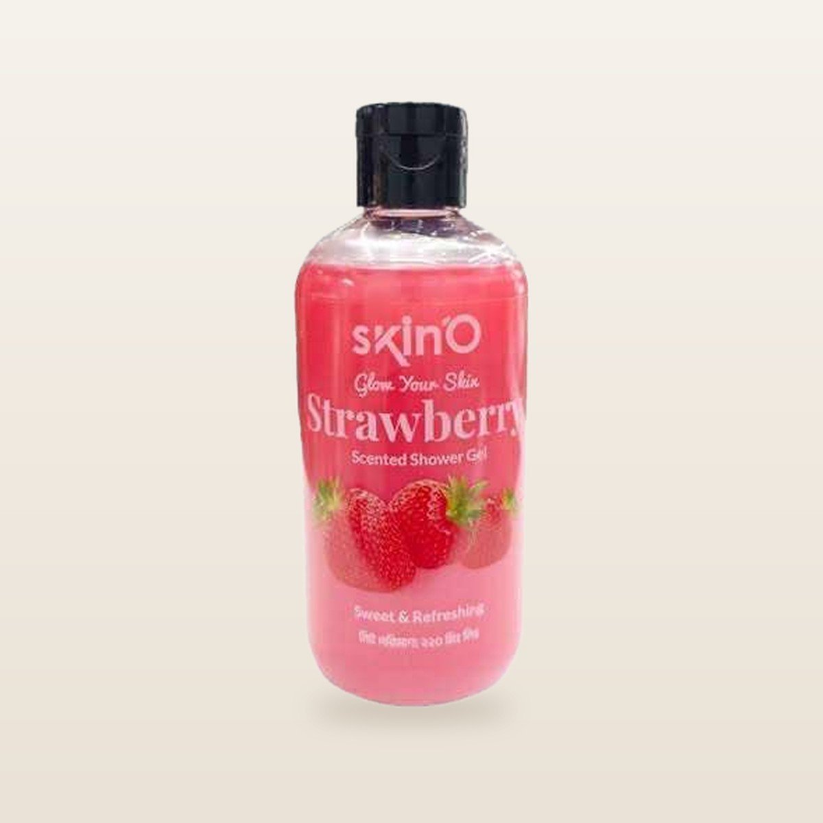 Skin'O Strawberry Scented Shower Gel (220 ml)
